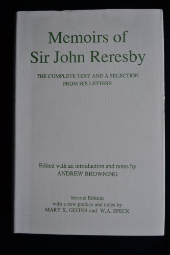 Memoirs of Sir John Reresby