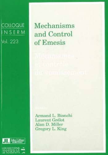 Beispielbild fr Mechanisms and Control of Emesis (Colloques Inserm) (Colloque Inserm) zum Verkauf von WorldofBooks
