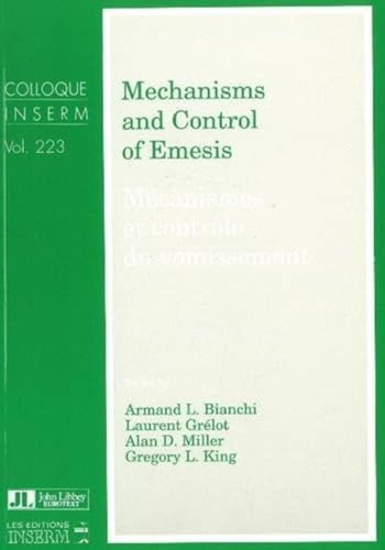 Imagen de archivo de Mechanisms and Control of Emesis (Colloques Inserm) (Colloque Inserm) a la venta por WorldofBooks