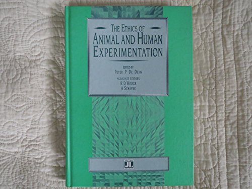 Beispielbild fr THE ETHICS OF ANIMAL AND HUMAN EXPERIMENTATION. zum Verkauf von Any Amount of Books