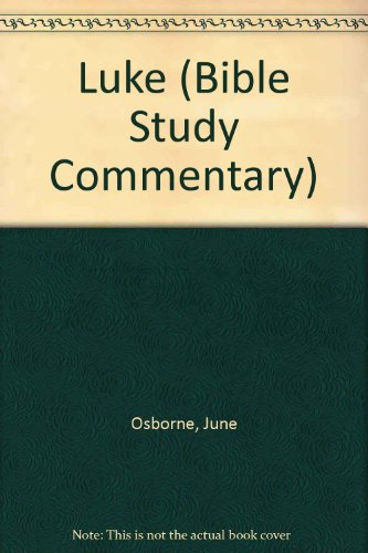 Stock image for Luke (Bible Study Commentary S.) for sale by Goldstone Books