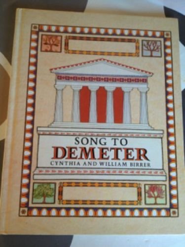 Stock image for Song to Demeter for sale by AwesomeBooks