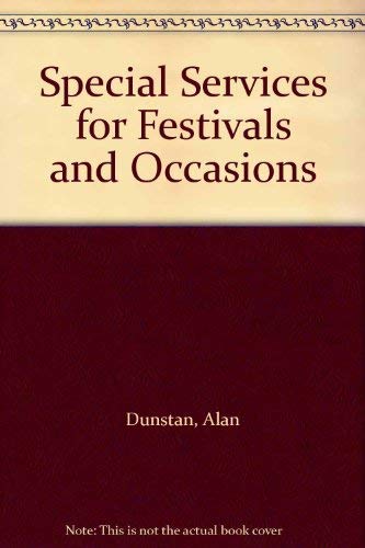 Stock image for Special Services for Festivals and Occasions for sale by AwesomeBooks