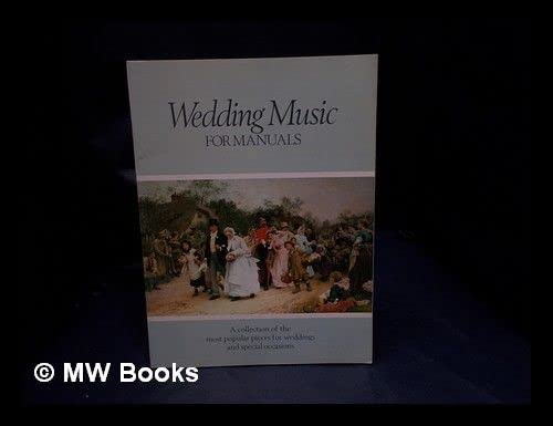 Beispielbild fr Wedding music for manuals: A collection of the mos zum Verkauf von medimops