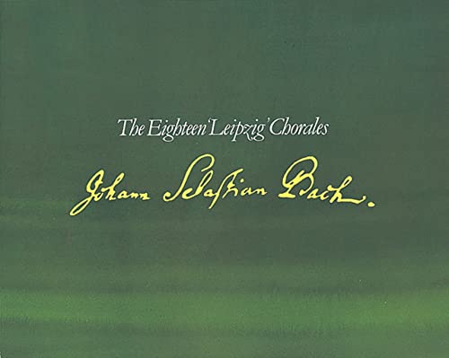 9780862097509: J.S. Bach - Leipzig Chorales: The 18 Glorious Chorales Known Under This Title.