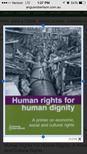 Stock image for Human Rights for Human Dignity: A Primer on Economic, Social and Cultural Rights for sale by HPB-Ruby