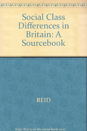 Stock image for Social class differences in Britain for sale by Phatpocket Limited