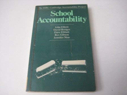 Stock image for School Accountability: The SSRC Cambridge Accountability Project for sale by Anybook.com