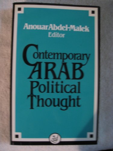 Imagen de archivo de Contemporary Arab Political Thought (English and French Edition) a la venta por Ergodebooks