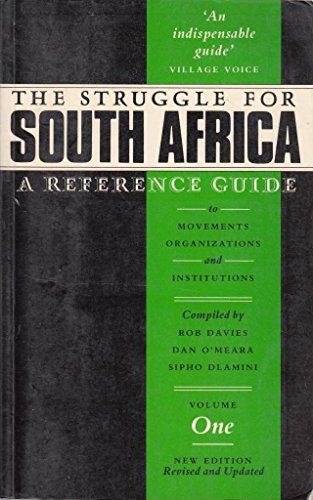 Stock image for The Struggle for South Africa: a Reference Guide to Movements, Organisations and Institutions, Volume One for sale by Virginia Martin, aka bookwitch