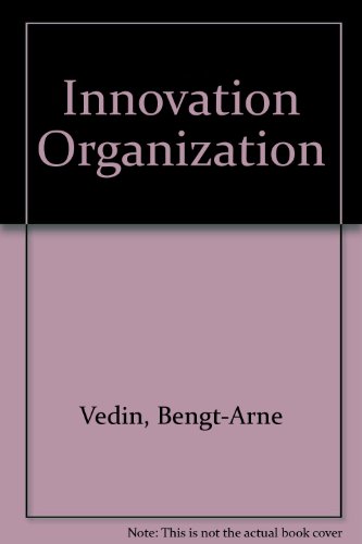 Innovation Organization (9780862380052) by Bengt-Arne Vedin