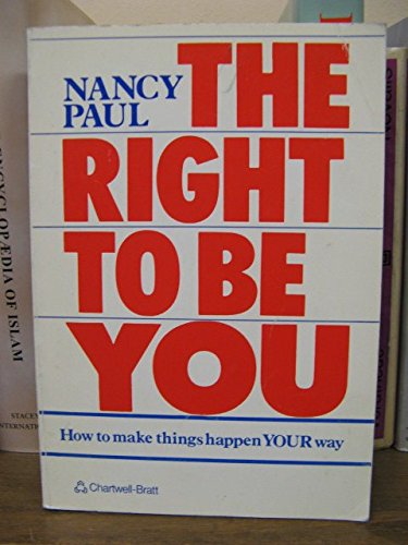 Imagen de archivo de The Right to be You a la venta por WorldofBooks