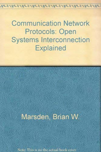 9780862382766: Communication Network Protocols: Open Systems Interconnection Explained