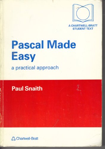 Imagen de archivo de PASCAL Made Easy: A Practical Approach a la venta por Reuseabook