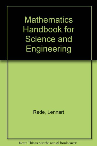 9780862384067: Mathematics Handbook: for Science and Engineering