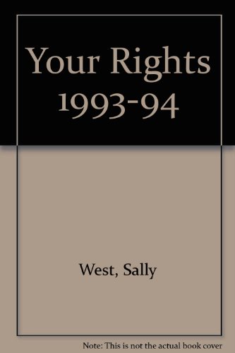 Imagen de archivo de Your Rights 1993-94 a la venta por AwesomeBooks