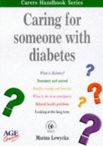 9780862422820: Caring for Someone with Diabetes (Carers Handbook S.)