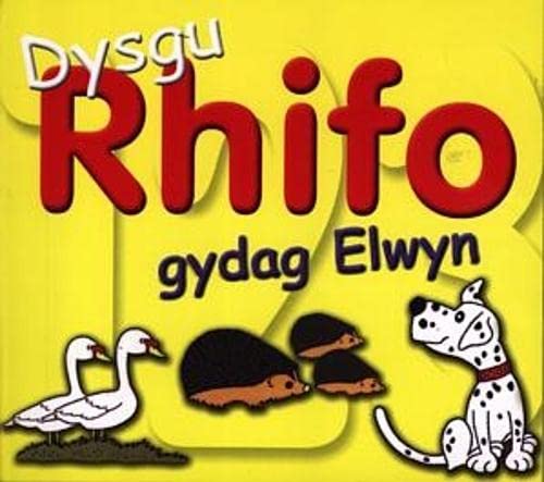 Dysgu Rhifo Gydag Elwyn (Welsh Edition)