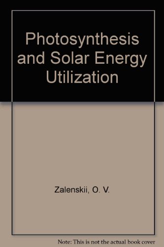 9780862494414: Photosynthesis and Solar Energy Utilization