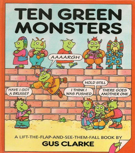 Beispielbild fr Ten Green Monsters zum Verkauf von WorldofBooks