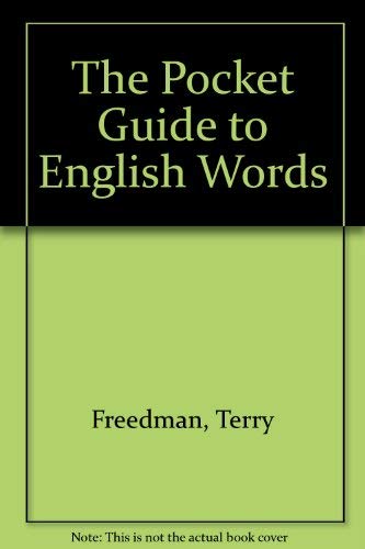 Stock image for The Pocket Guide to English Words for sale by AwesomeBooks