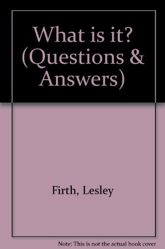 How Things Work; What Is It?; Who Were They?; When Did It Happen?; Why Things Are; The Simon & Schuster Color Illustrated Question & Answer Book: FIVE VOLUME SET (9780862720872) by Simon & Schuster