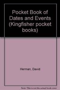 Stock image for Pocket Book of Dates and Events (Kingfisher pocket books) for sale by WorldofBooks