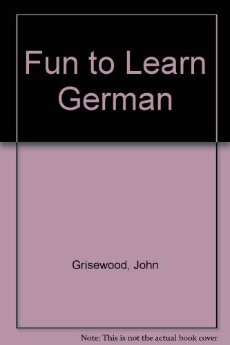 Beispielbild fr Fun to Learn German zum Verkauf von AwesomeBooks