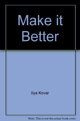 Beispielbild fr Make it Better zum Verkauf von WorldofBooks