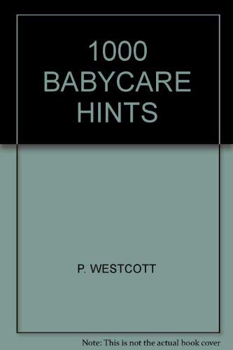 9780862732141: 1000 Babycare Hints