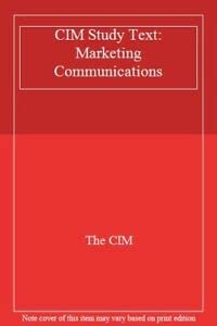 Immagine dell'editore per CIM Study Text venduto da Phatpocket Limited