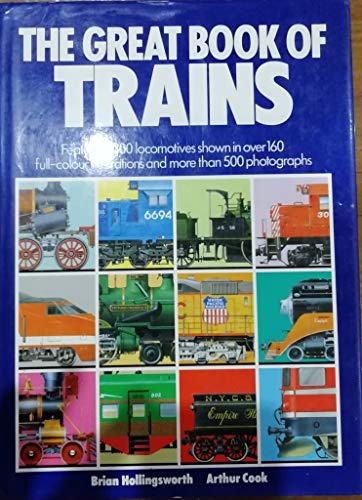 Imagen de archivo de The Great Book of Trains a la venta por Better World Books Ltd