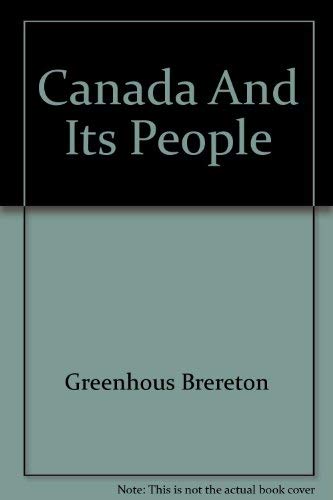 9780862837952: Canada and Its People