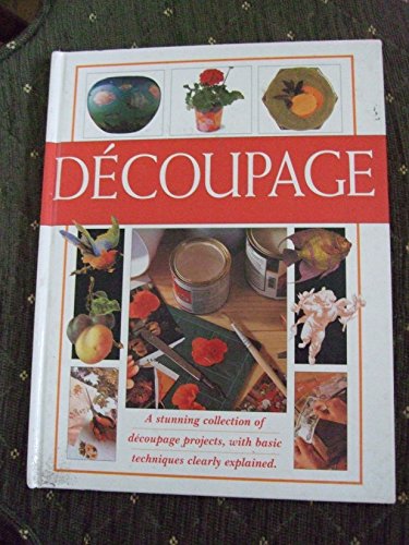 Beispielbild fr Decoupage zum Verkauf von WorldofBooks