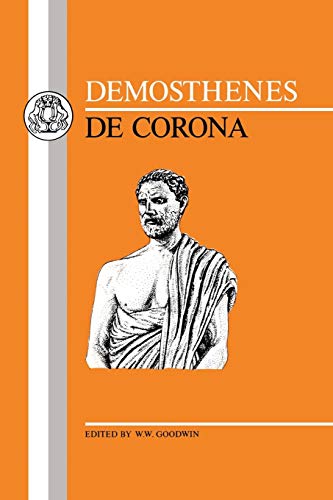 Imagen de archivo de Demosthenes: de Corona a la venta por Better World Books