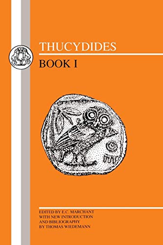 Thucydides: Book I (Greek Texts) (9780862920272) by Thucydides