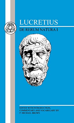 Stock image for Lucretius: De Rerum Natura I (Latin Texts) for sale by GF Books, Inc.