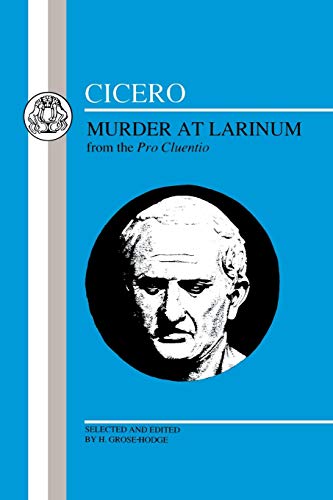 9780862920937: Cicero: Murder at Larinum