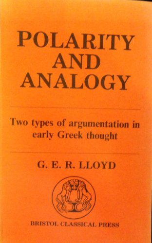 Polarity and Analogy (9780862922436) by G.E.R. Lloyd