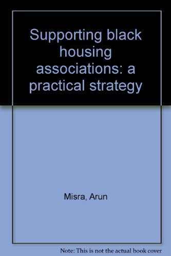 Stock image for Supporting black housing associations: a practical strategy for sale by Phatpocket Limited