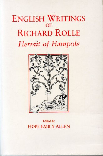 Stock image for English Writings of Richard Rolle, Hermit of Hampole for sale by Alexander's Books