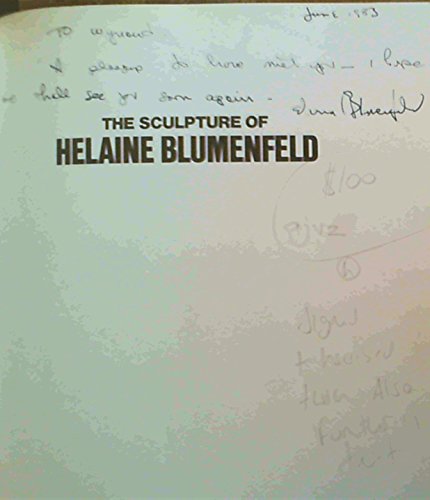Stock image for The Sculpture of Helaine Blumenfeld for sale by ANARTIST