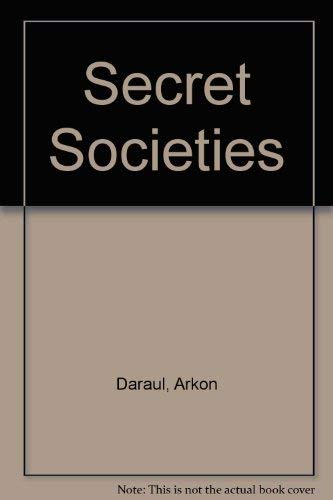 9780863040245: A History of Secret Societies
