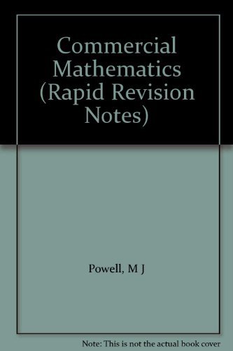 9780863051098: Commercial Mathematics: Ordinary Level (Rapid Revision Notes)