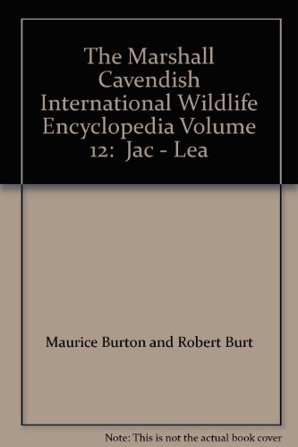 Imagen de archivo de The Marshall Cavendish International Wildlife Encyclopedia Volume 12: Jac - Lea a la venta por Dailey Ranch Books