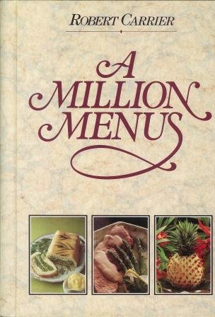 Stock image for A Million Menus for sale by AwesomeBooks