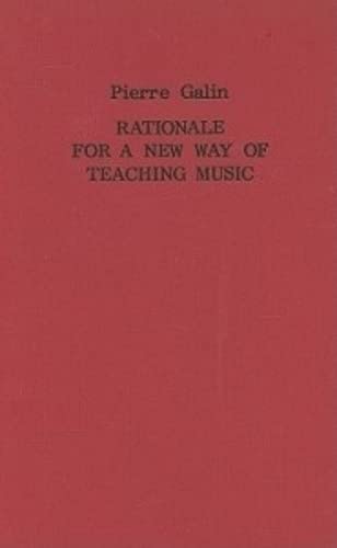 9780863140372: Rationale for a New Way of Teaching Music: 8