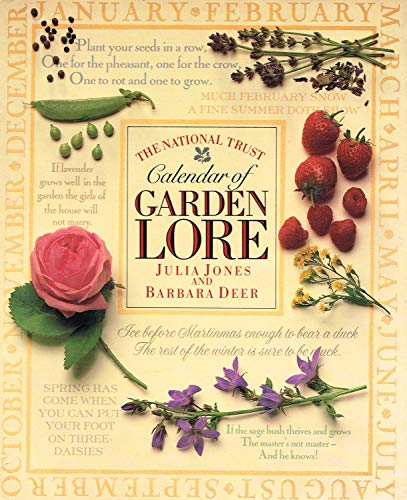 Stock image for The National Trust Calendar Of Garden Lore for sale by Goldstone Books