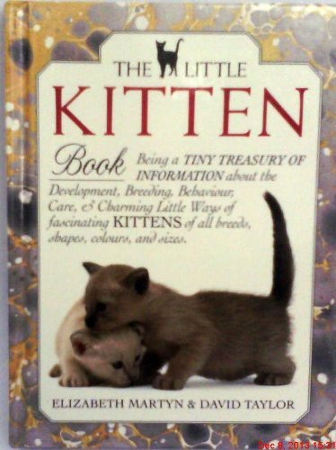 The Little Kitten Book (9780863186646) by David Taylor