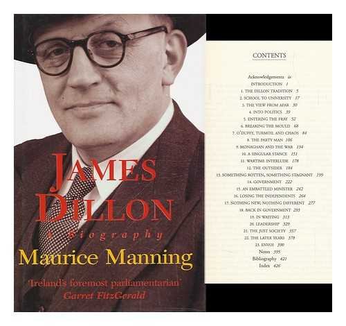 JAMES DILLON. A Biography